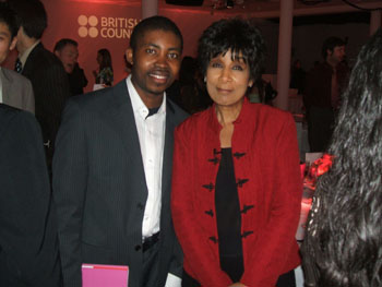 Akanimo Odon with Moira Stuart