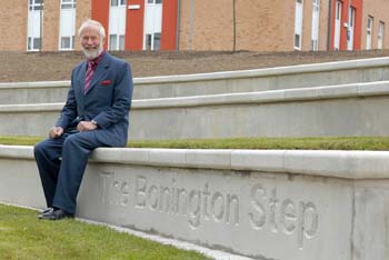 The Chancellor at the Bonington Step