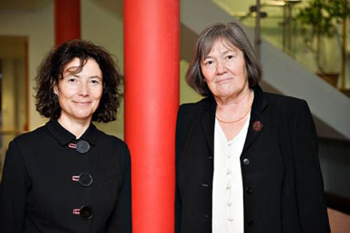Professor Sylvia Walby, UNESCO Chair in Gender Research with Clare Short