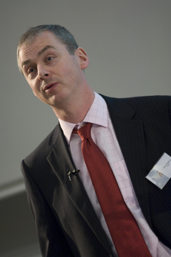 David Rawlins, the Government’s Head of Innovation Policy at the Department for Innovation, at the launch