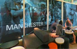 The audio-visual installation entitled Manchester:Peripheral
