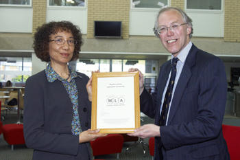 Ms. Emmeline Leary (Museums, Libraries and Archives Council) and Prof. Stephen Wildman