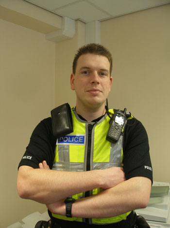 Community beat manager PC Gary Wynne