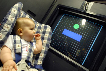 Research in CRHD into infant visual and auditory perception
