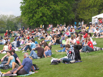 Competitors and Spectators - photograph courtesy of Will Johnston