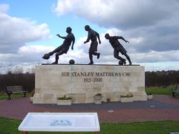 Statue of Sir Stanley Matthews, Britannia Stadium, Stoke City