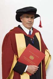 Professor Steve Long, Doctor of Science (honoris causa)