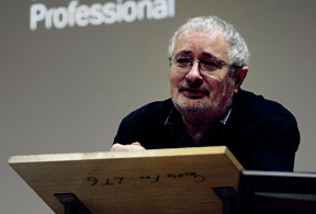 Professor Terry Eagleton, photograph courtesy of Ben Evans