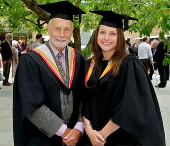 Peter Standing and Sarah Evans