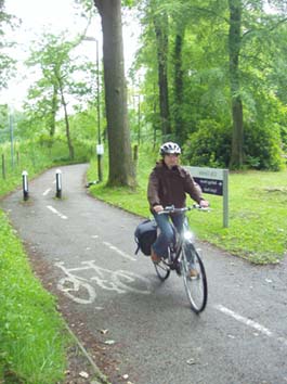 More students are cycling to campus