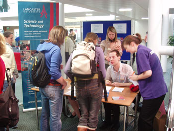 Students at Lancaster University's Science and Technology Taster Day 2007